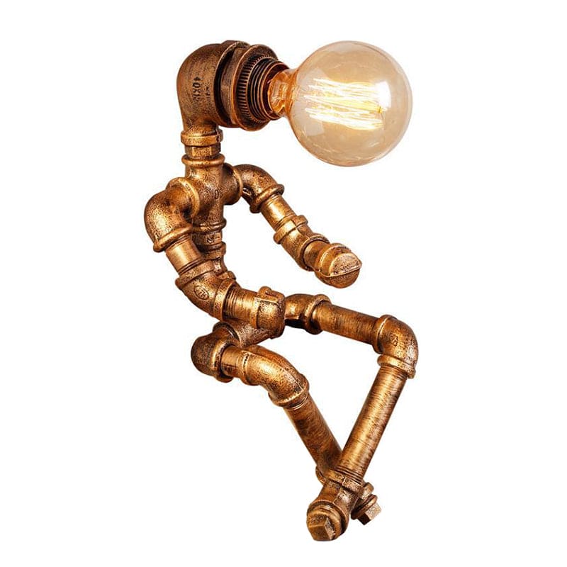 RoboShine Robot Lamp - Playful Iron Light