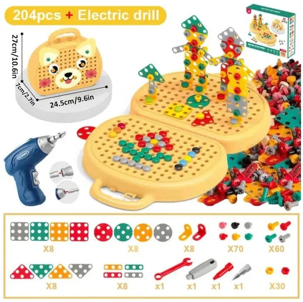 MagicBox - Montessori Building & Storage Set
