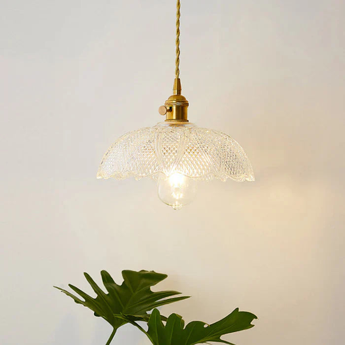OpulentGlow Pendant - Elegant Glass Pendant Light