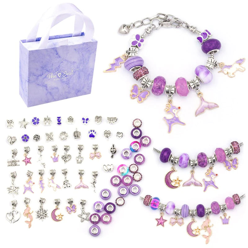 SparkleBrace Kit - DIY Bracelet Making Set for Kids