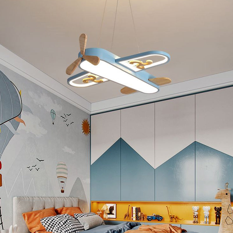 Air Lightplane Pendant - Cream Ceiling Lamp, Dimmable