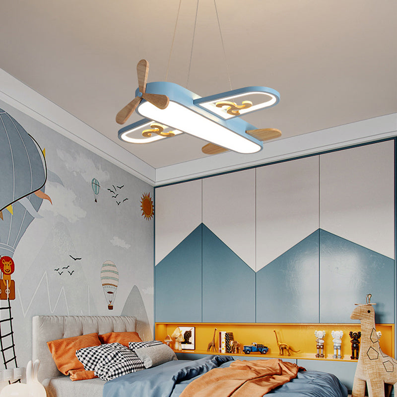 Air Lightplane Pendant - Cream Ceiling Lamp, Dimmable