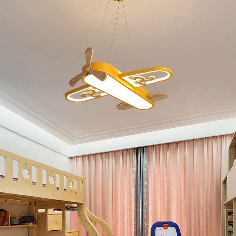 Air Lightplane Pendant - Cream Ceiling Lamp, Dimmable