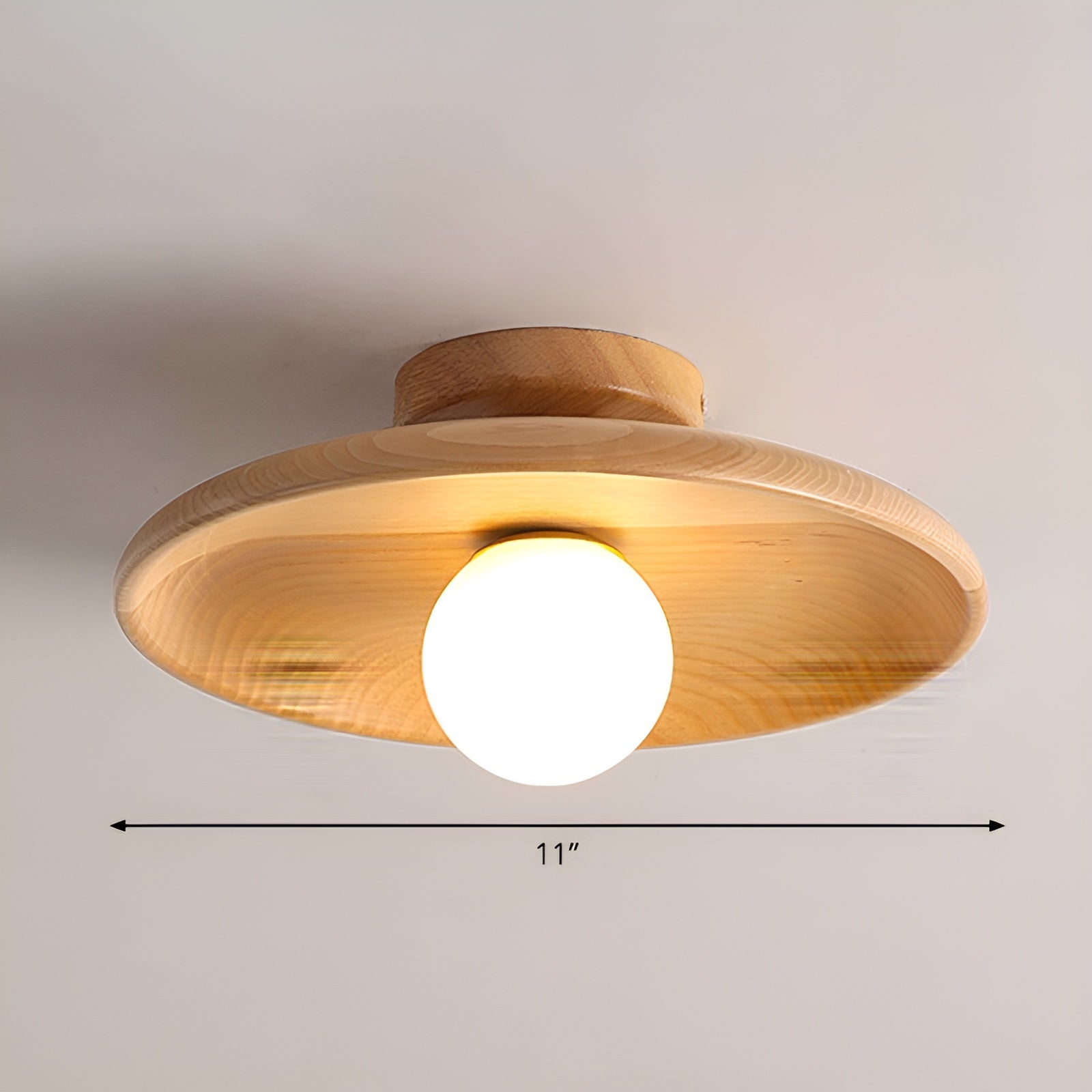 WoodBliss Wabi-Sabi Ceiling Lamp - Wabi-Sabi Wood Ceiling