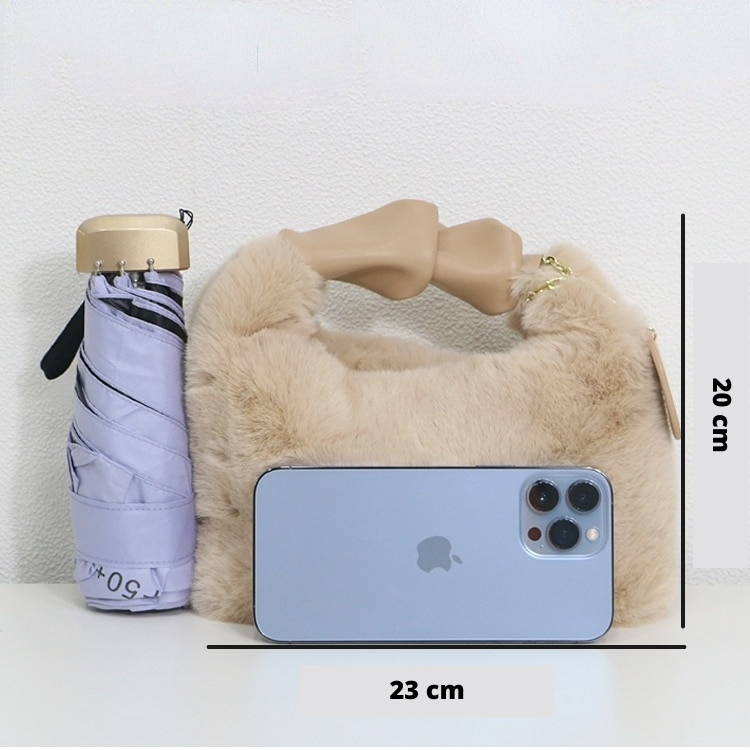 Fluffy - Soft Plush Handbag