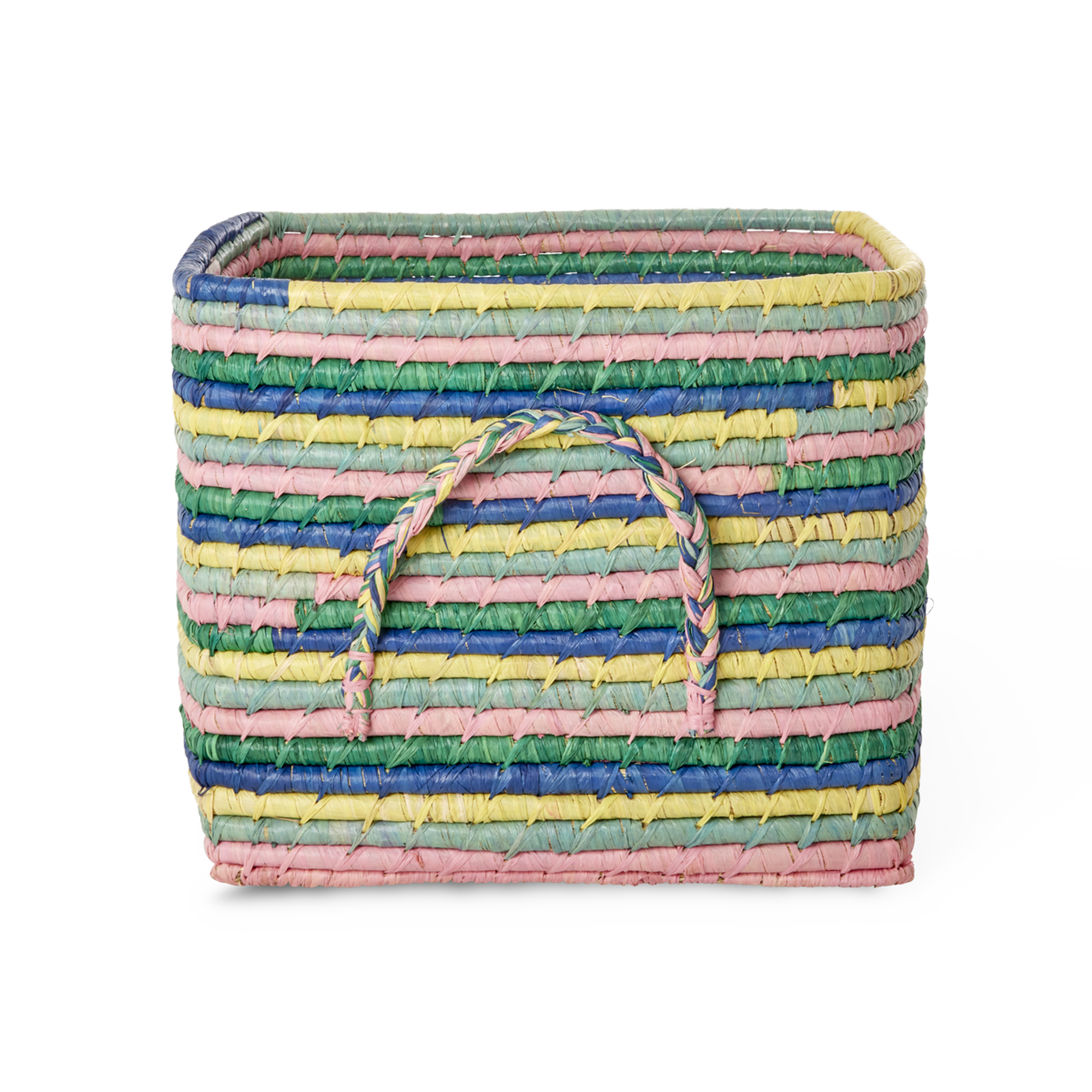 Handwoven Raffia - Storage Basket
