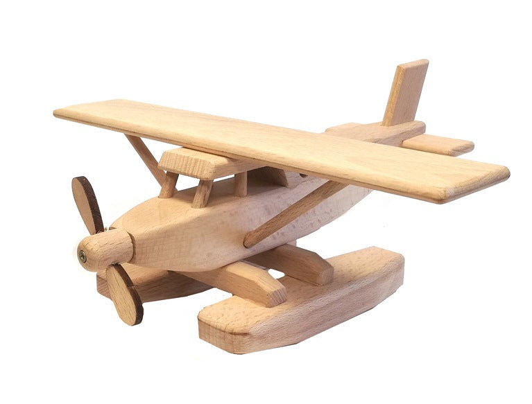 WoodFlyer – Wooden Seaplane with Spinning Rotor 3+