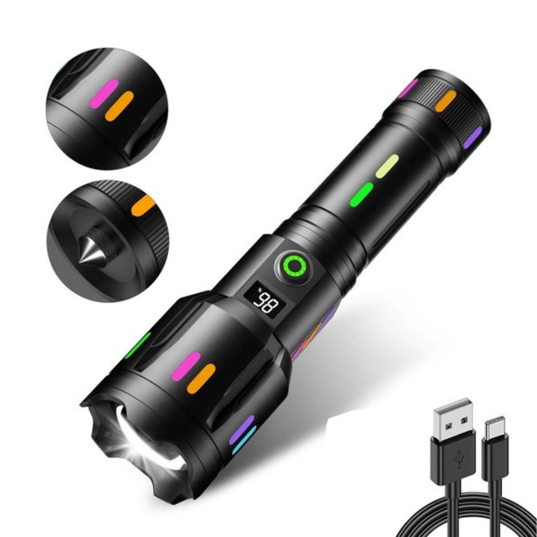 LumenPro Powerful LED Flashlight 9000 Lumens