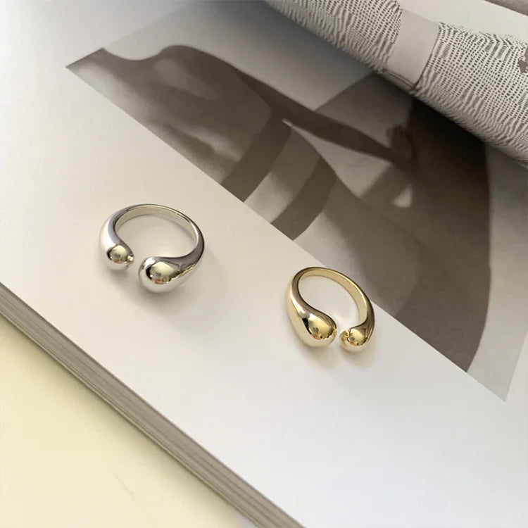 Elise - Adjustable Minimalist Ring for Women