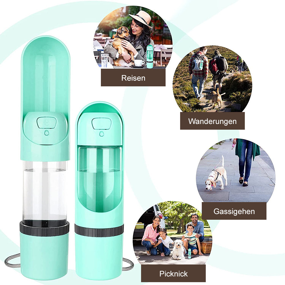 PawBuddy - 2-in-1 Dog Travel Water Cup