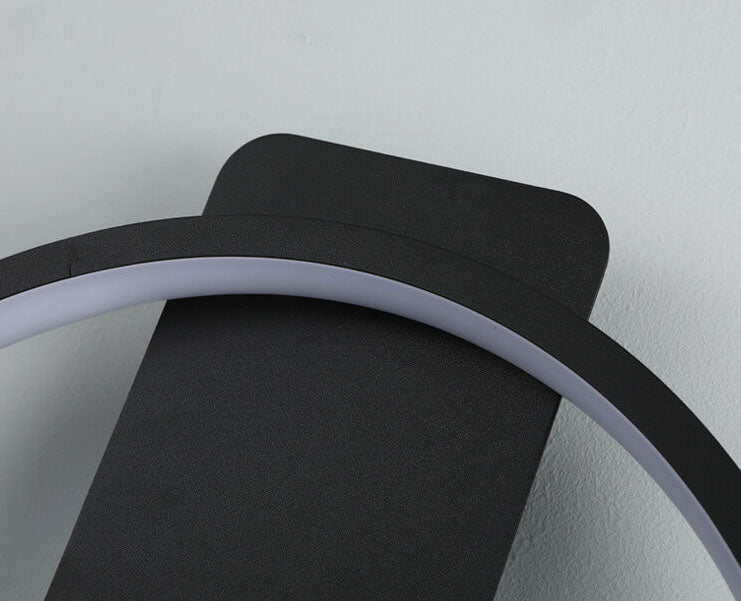Clock-Shaped LED Wall Lamp - Modern Accent Light