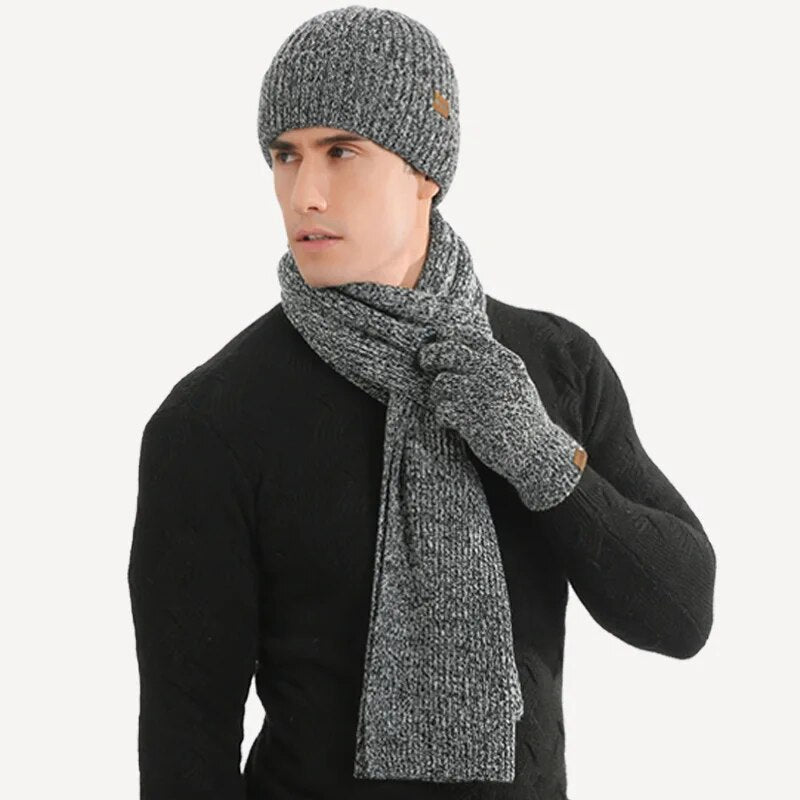 ArcticStyle - Beanie, Scarf & Gloves Set