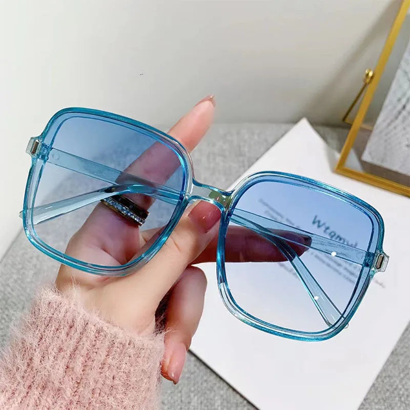 Sheena Shades - Elegant Oversized Square Sunglasses