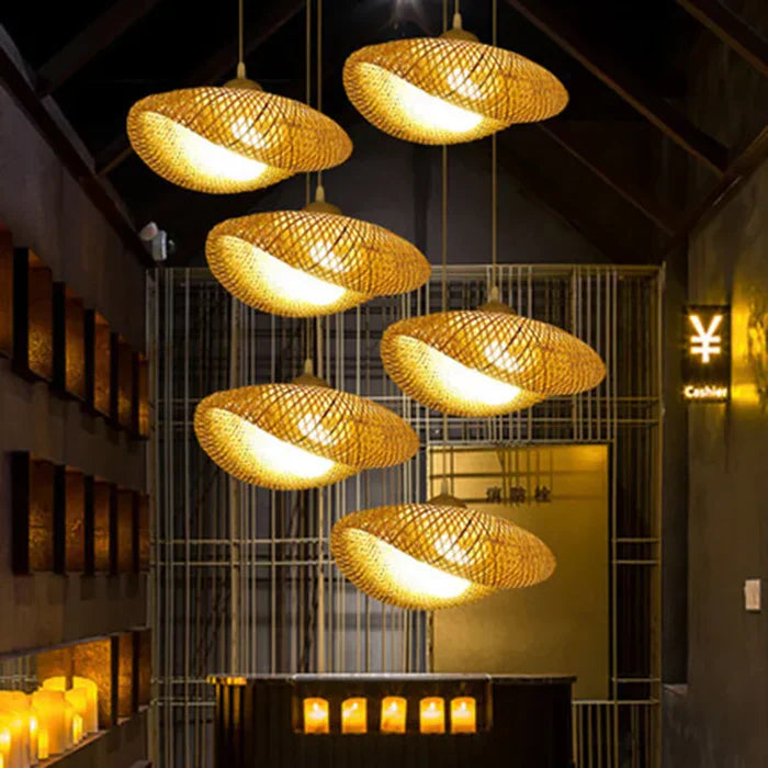 RayaLicht - Handmade Rattan Pendant Lamp