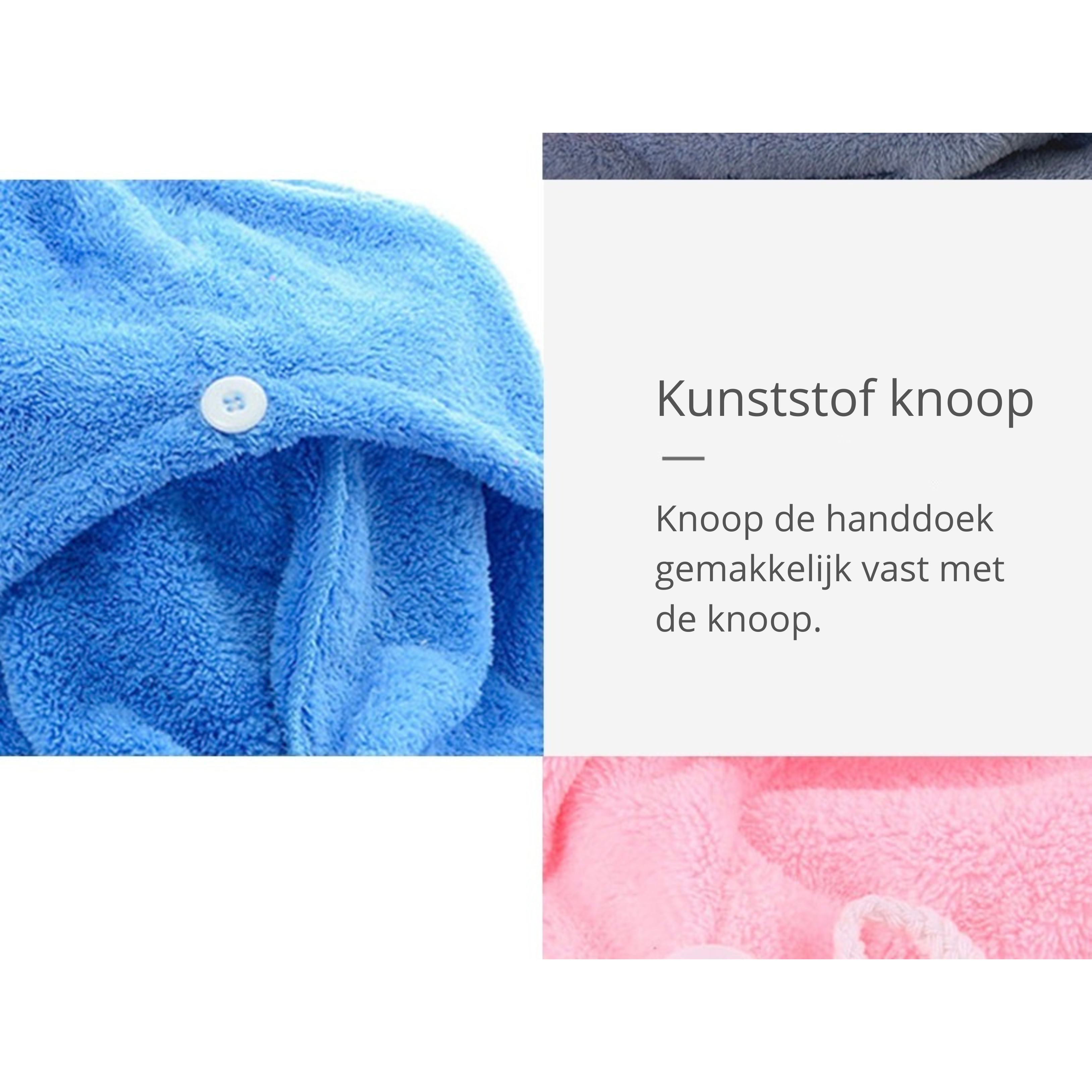 MagicTowel Quick-Dry Microfibre Hair Towel