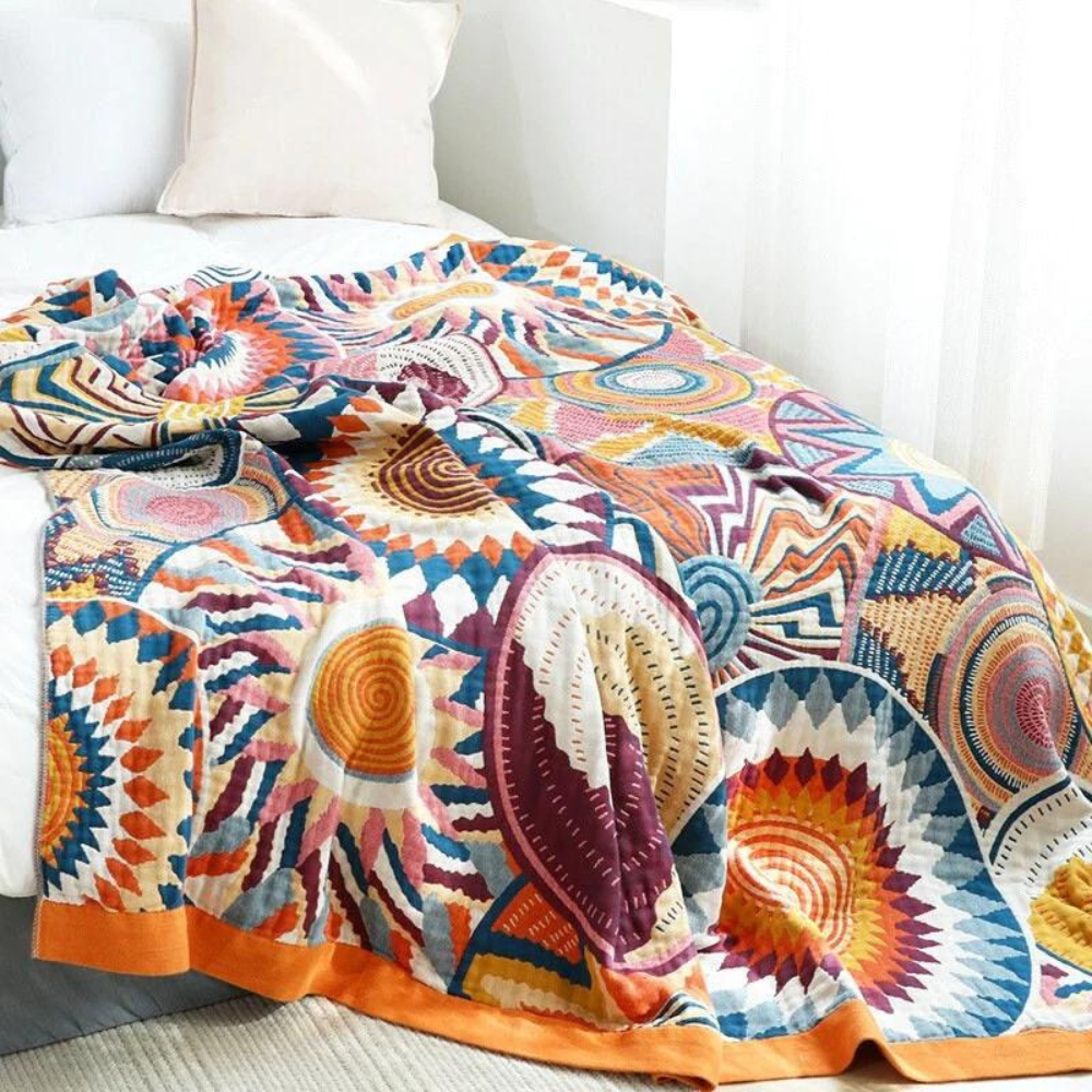 Plush Harmony Blanket - Velvet-Soft & Warm