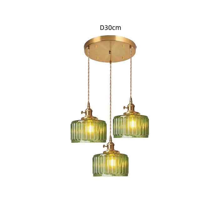 CrystalGlare Crystal Pendant Light - Vintage Glass