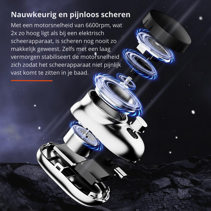 PocketShave - Compact Travel Electric Shaver