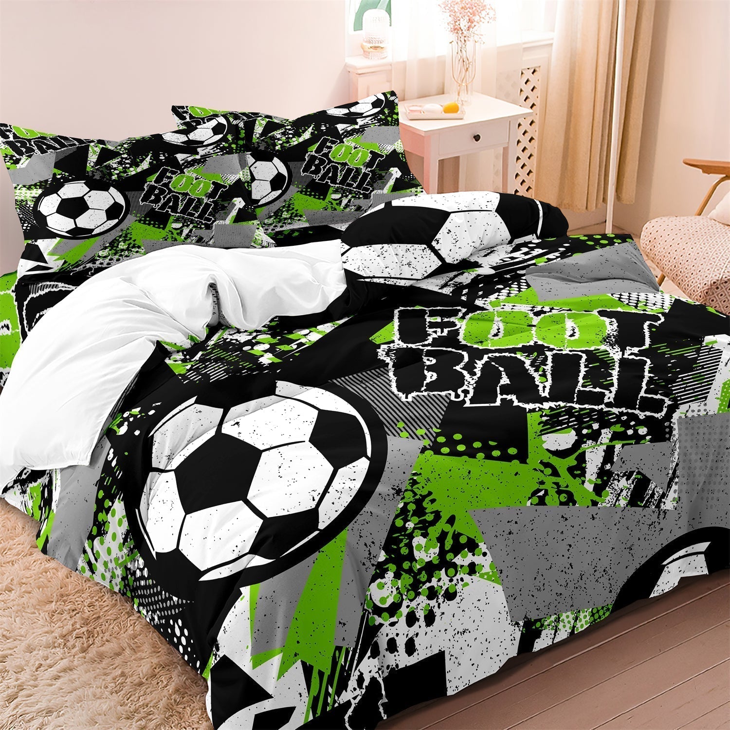 Football Kids Duvet Cover - Stylish & Comfy