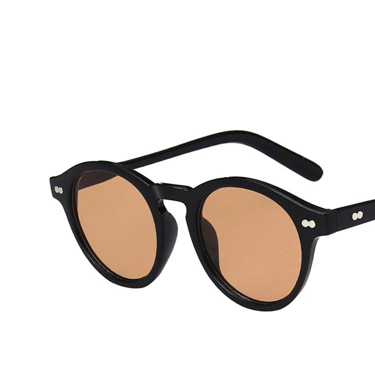 Natasha Shades - Retro Elegant Round Sunglasses
