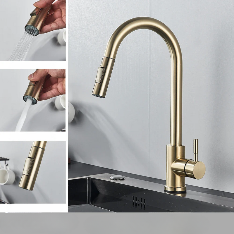 FlexiStream - Smart Kitchen Faucet for Easy Cooking