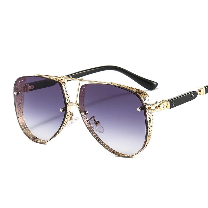 Zoey Sunglasses - Luxe Oval Frames with UV400 Protection