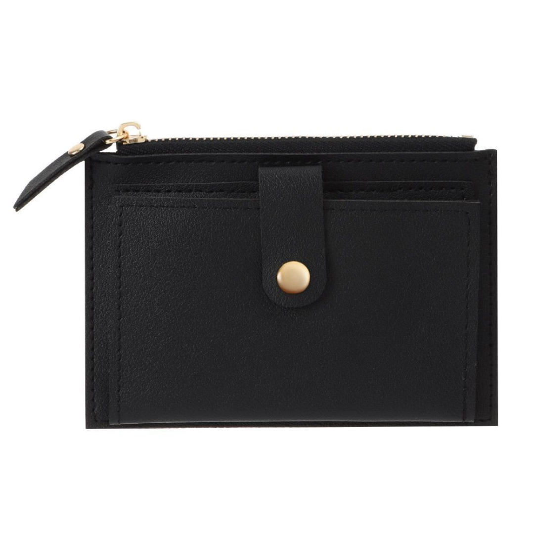 VelvetCoin Wallet - Compact Leather Coin Wallet for Women
