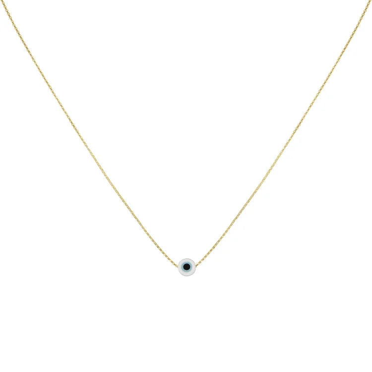 Amira - Glossy Nazar Evil Eye Necklace for Women