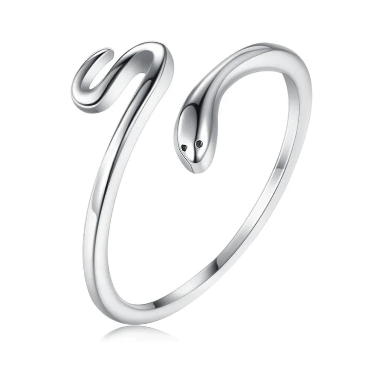 Amira - Adjustable Snake Ring for Women