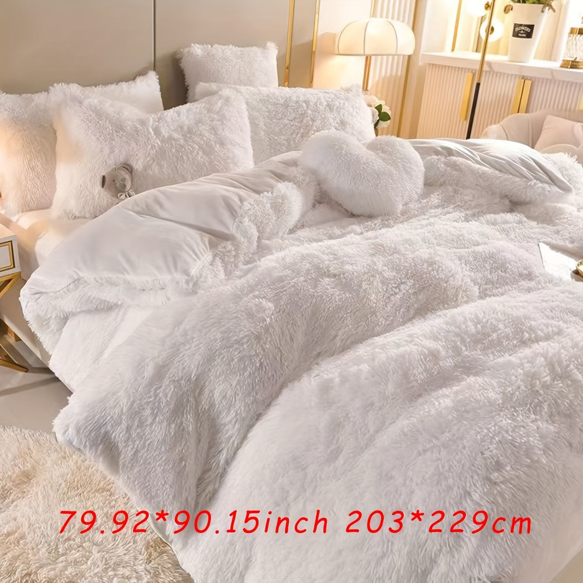 Luxe Velvet Duvet Cover Set - Soft Comfort