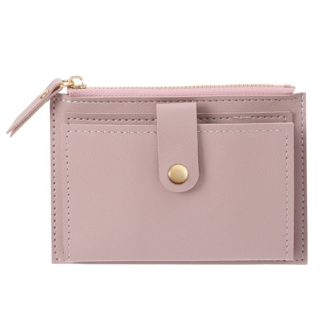 VelvetCoin Wallet - Compact Leather Coin Wallet for Women