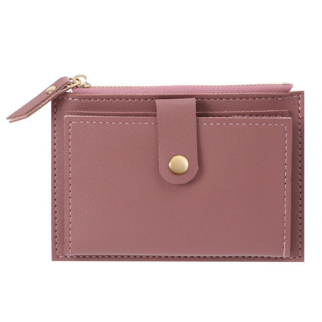 VelvetCoin Wallet - Compact Leather Coin Wallet for Women