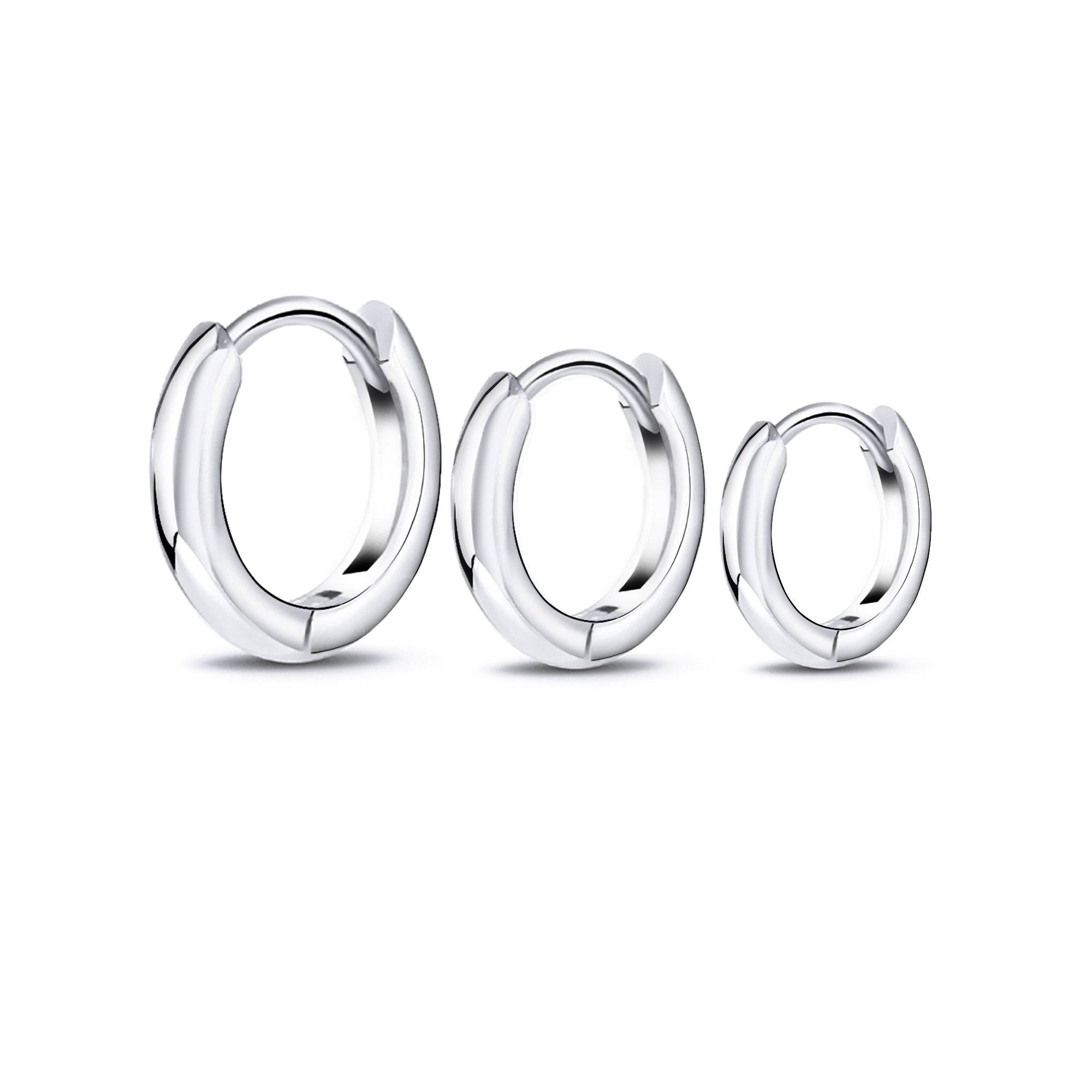 Triella - Triple Hoop Earring Set for Women