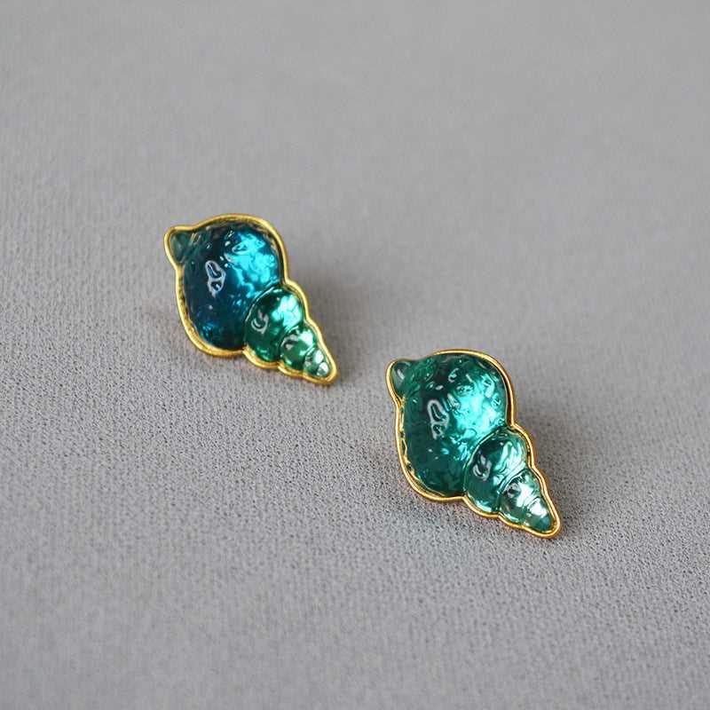 Marina - Seashell Drop Earrings for Women