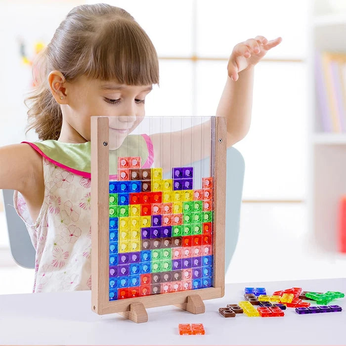 BrainBlocks - Wooden Block Puzzle for Adults