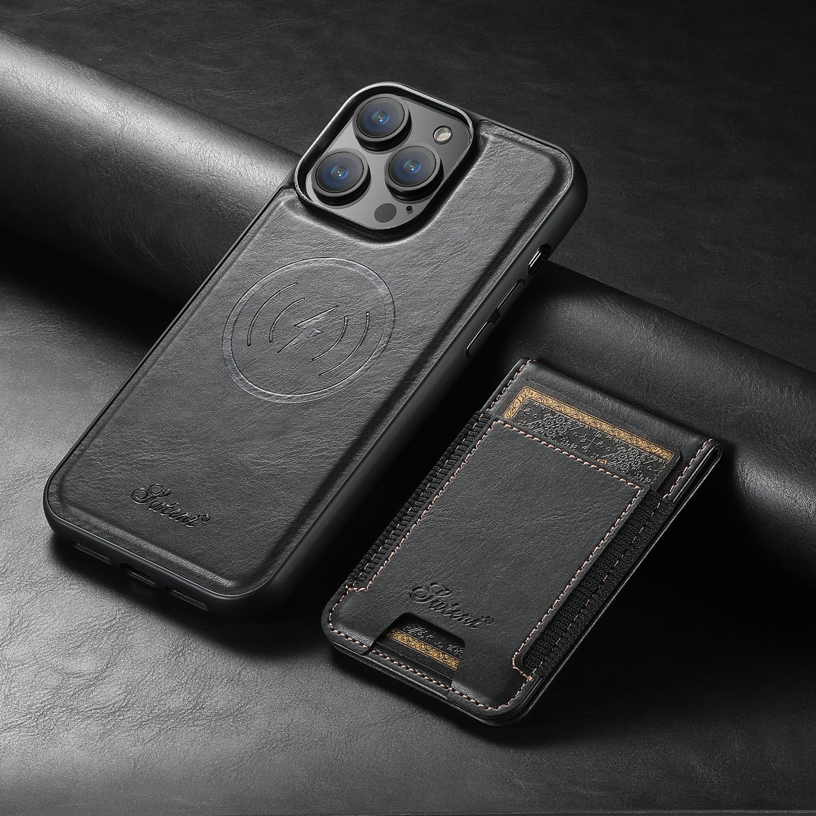 LuxLeather Case - Leather Phone Case with MagSafe and Card Holder