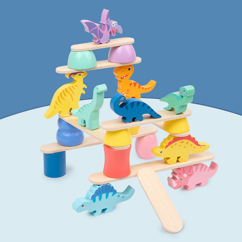 DinoStack Game - Creative Dinosaur Stacking Game for Kids