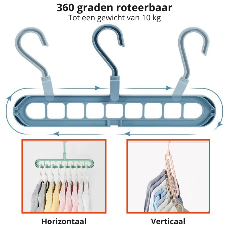 SpaceSaver Hangers - Space-Saving Clothes Hangers for Your Wardrobe