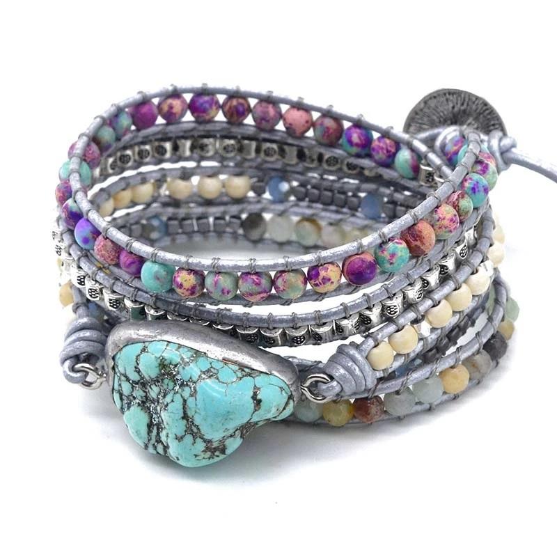 Selina - Turquoise Wrap Bracelet for Women