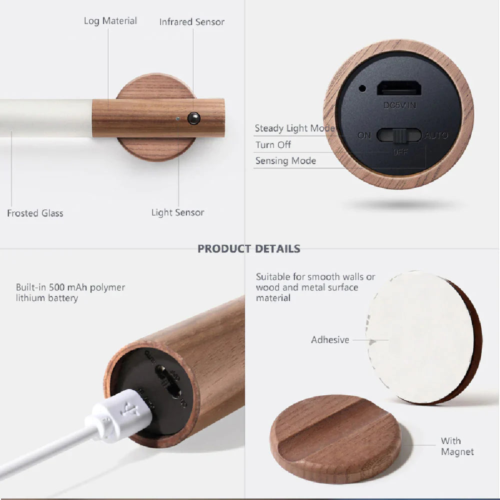Lightstick Deluxe - Cordless Rechargeable Wall Lamp
