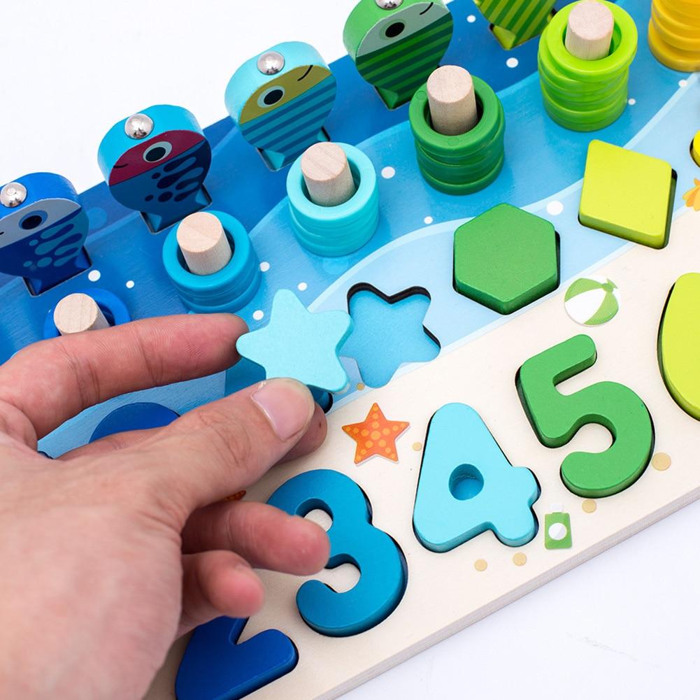 Wooden Montessori Board - Educational Learning Toy for Toddlers