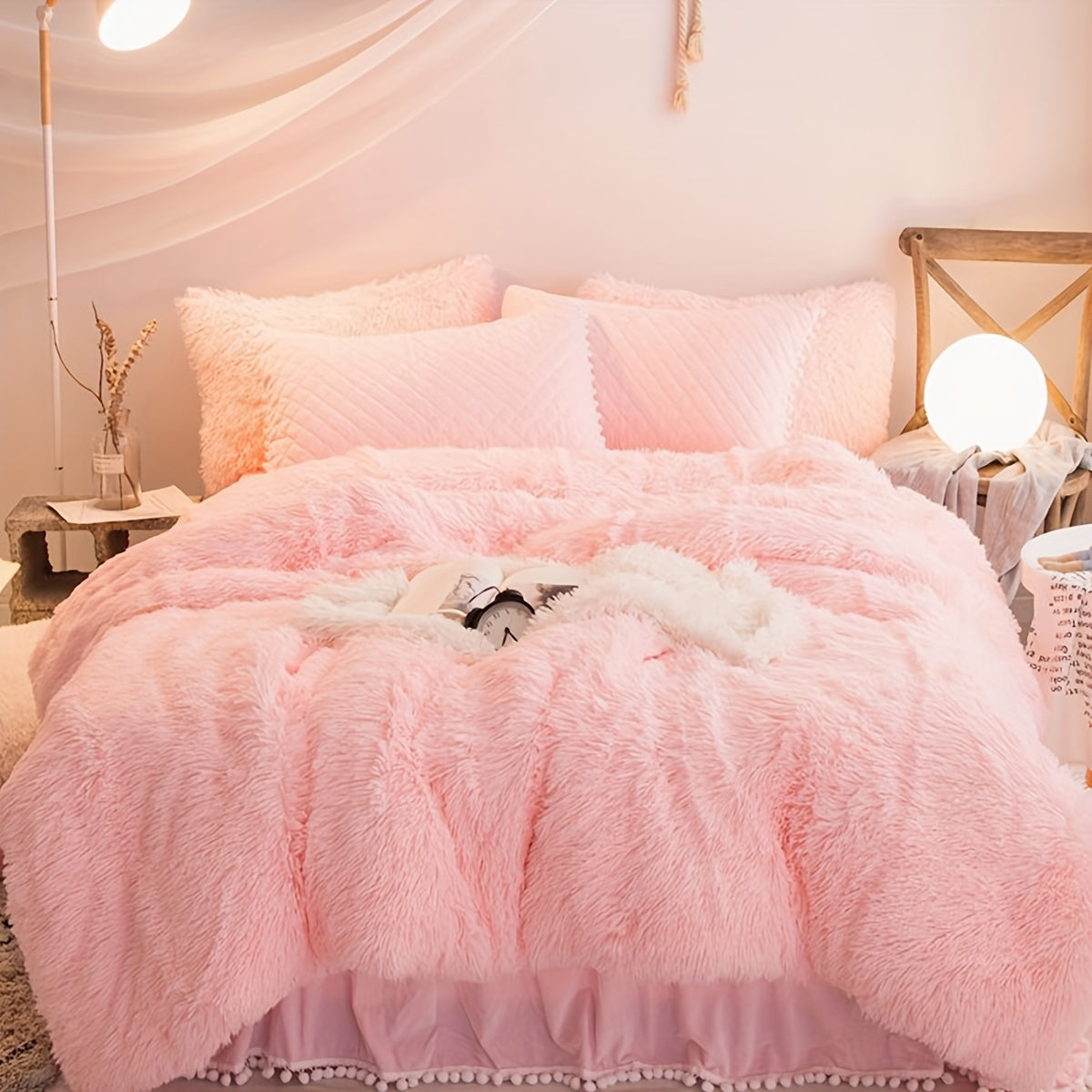 Luxe Velvet Duvet Cover Set - Soft Comfort