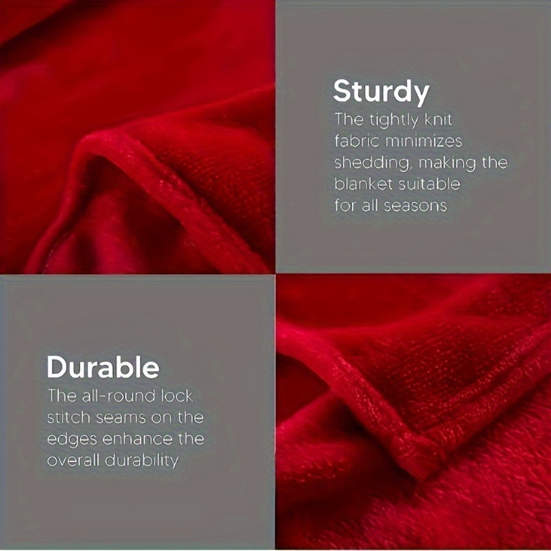 Luxe Flannel Blanket - All-Season Comfort