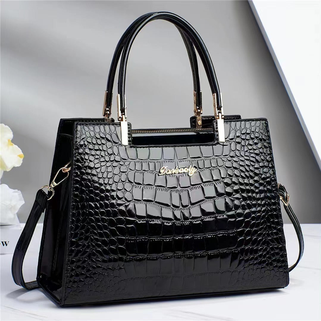 EliteGlam Bag - Elegant Faux Leather Handbag
