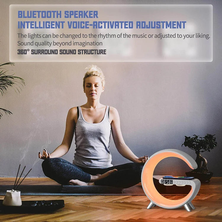 Smart Ambiance Light - LED Lamp & Bluetooth Speaker