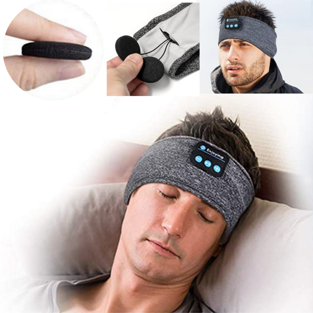 SleepHarmony - 3-in-1 Bluetooth Sleep Mask Headphones