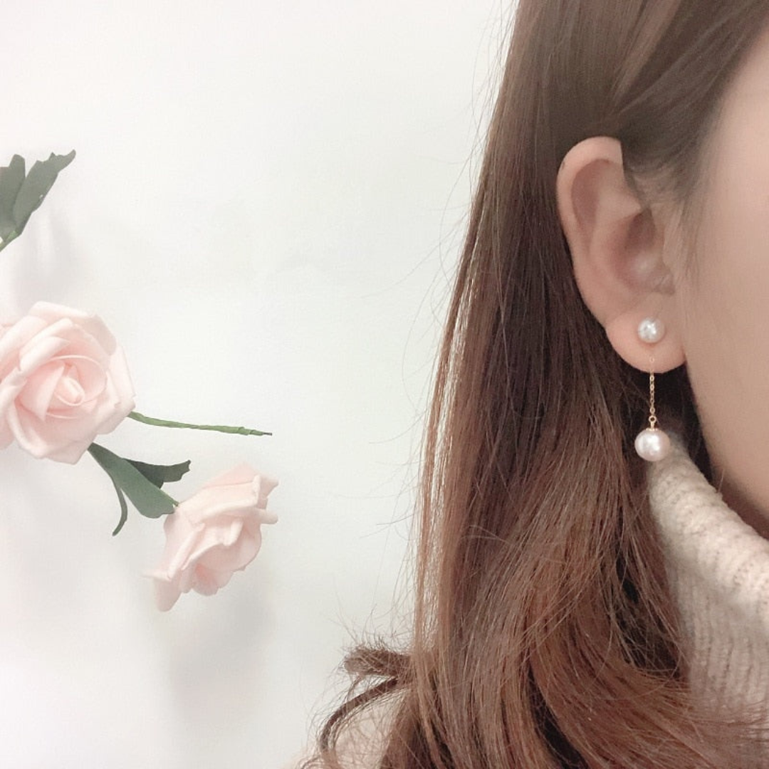 Isolde Pearl Earrings - Timeless Gold-Plated Pearl Jewelry