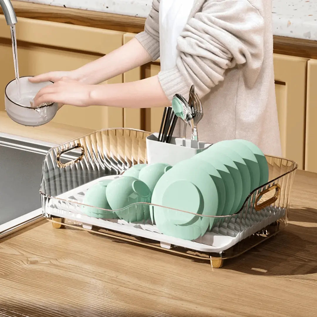 DryEase Modern Dish Drying Rack