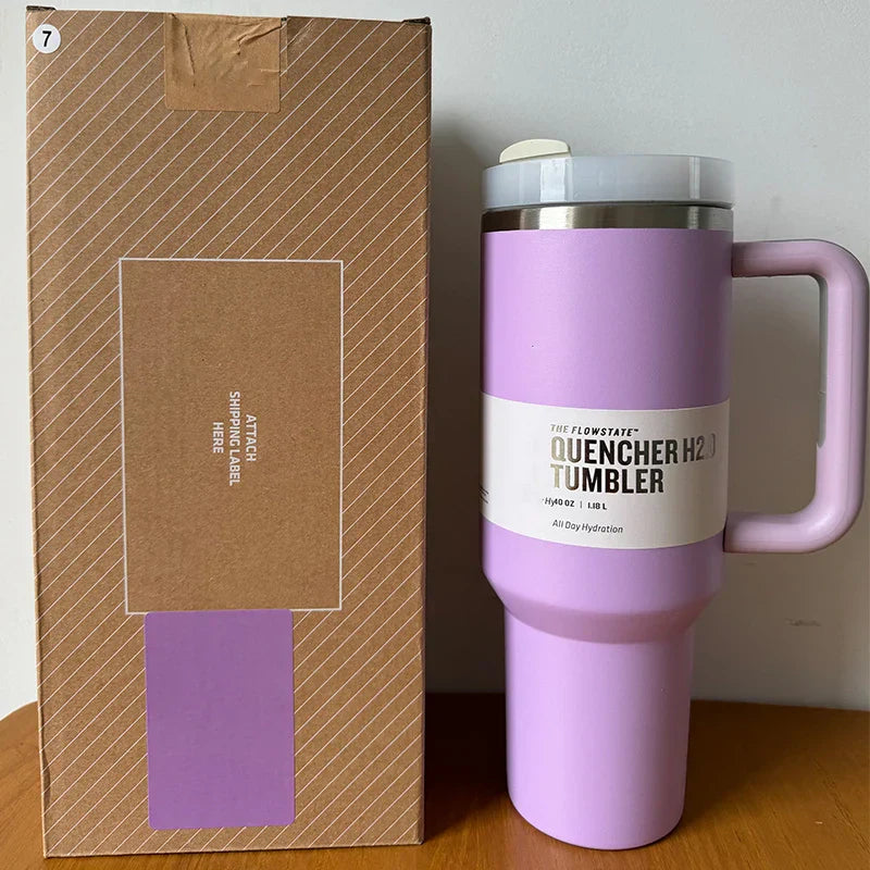 HydratePro Tumbler - 1180ml Insulated FlowState Bottle