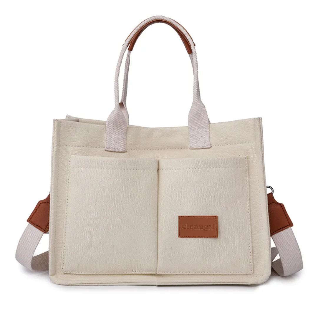 UrbanCanvas Bag - Spacious Canvas Tote Handbag for Everyday Use